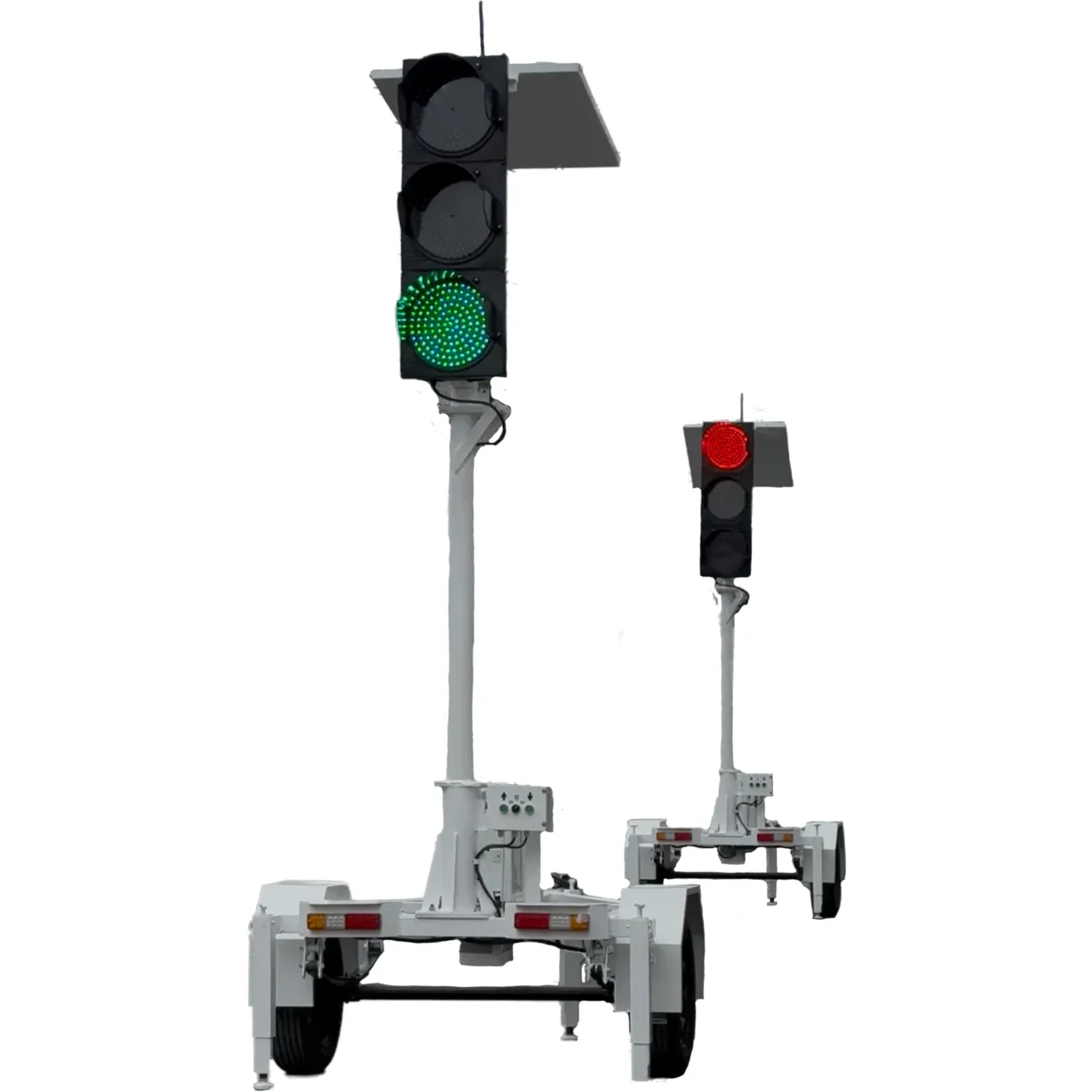 Sistema Semafórico móvil sobre trailer