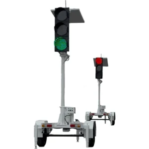 Sistema Semafórico móvil sobre trailer