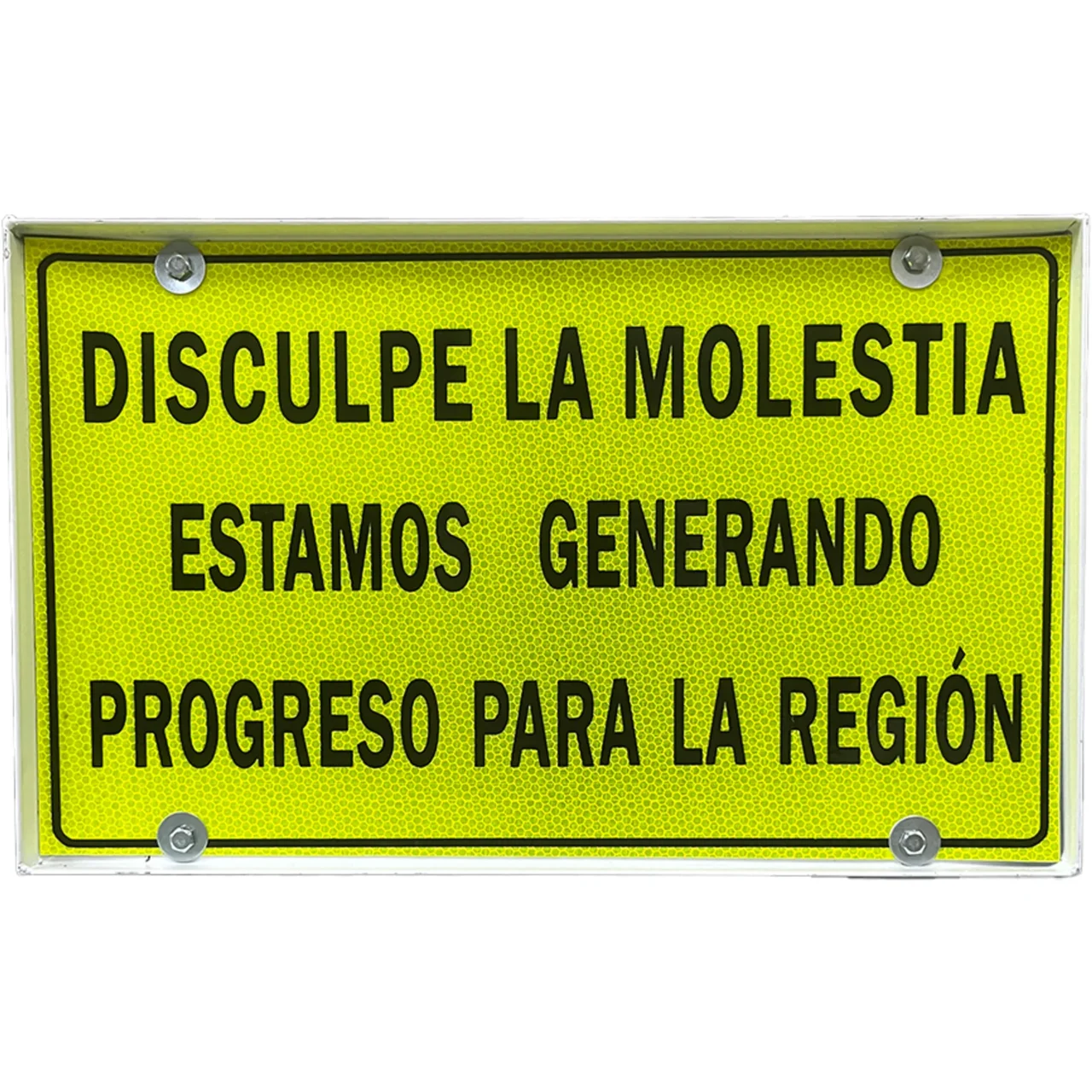 Aviso Generando Progreso Para La Region