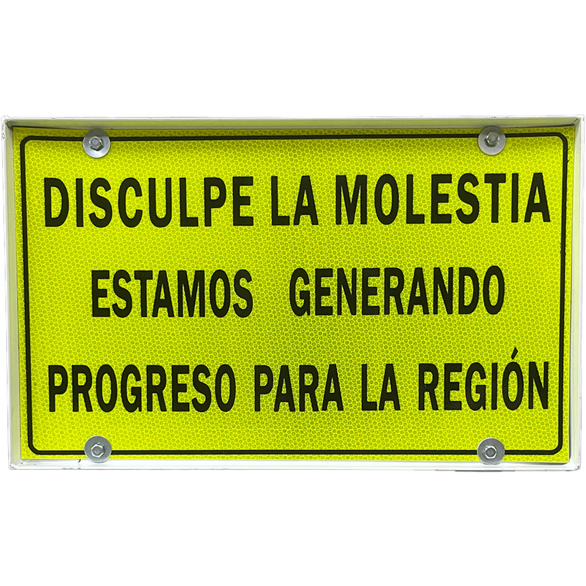 Aviso Generando Progreso Para La Region