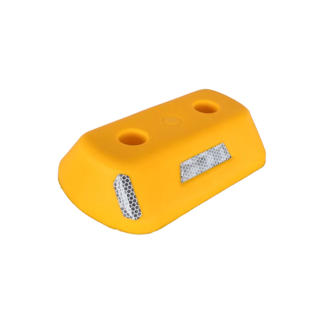 Tachon rebasable en polimeros de alto impacto de 25x15x6cm, incluye kit de anclaje( Tornillo tirafondo de 1/2x4, chazo 5/8x3 y arandela 1/2).