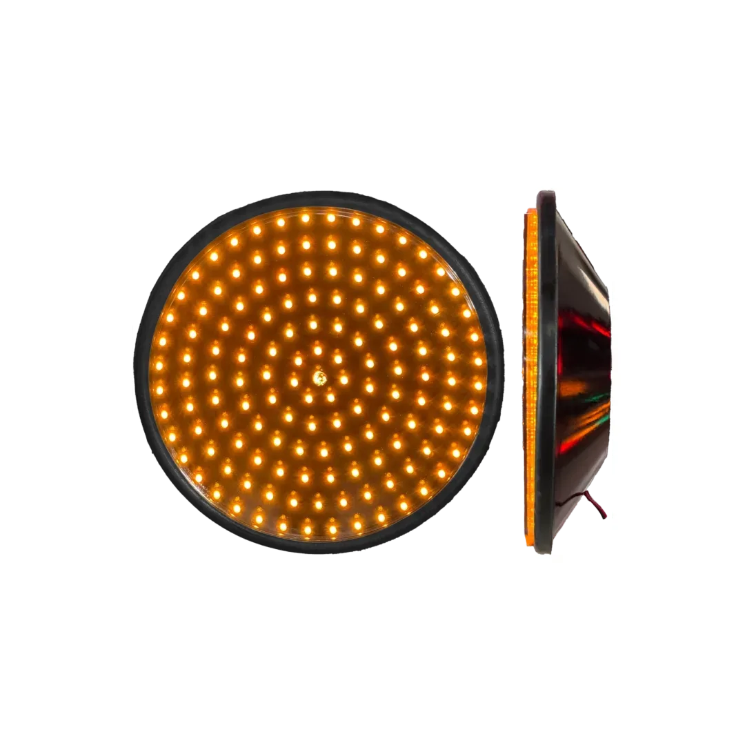 Opciónes: Módulo luminoso D=300mm Con carcasa - Amarillo